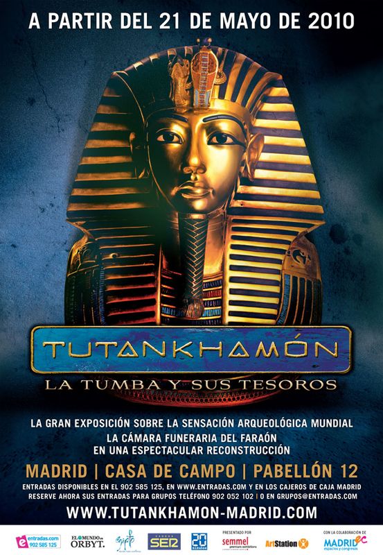 2010 Tutankhamon cartaz